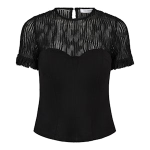 35962_BLACK Kleding Tops