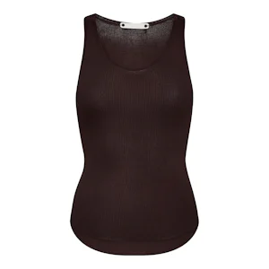 42015_DARKBROWN Kleding Tops