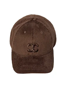 500243_DARKBROWN Kleding Caps
