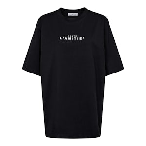 HL10385_BLACK Kleding T-shirts
