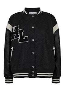 HL10389_BLACK Kleding Jassen