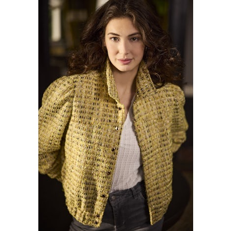 Jacket Fancy Tweed Kleding Jassen