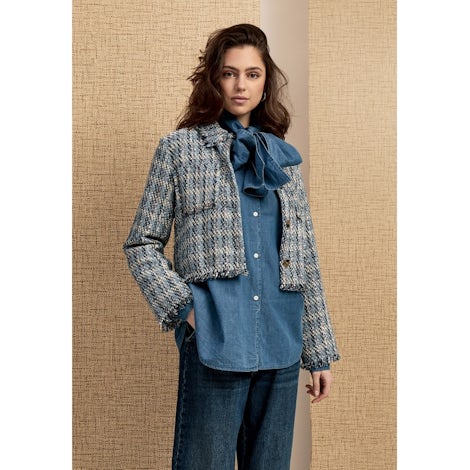 PCFernanda Bow Shirt Kleding Longsleeves