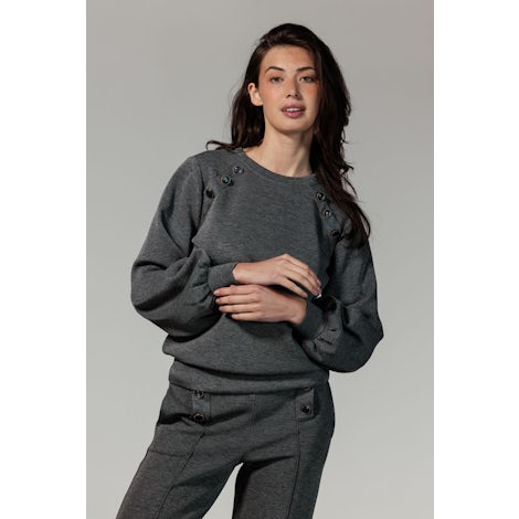 Sweater Sailor Buttons Kleding Sweaters