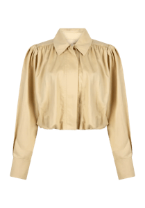 YUKILYO564_160726-LIGHTKHAKI Kleding Bloesjes