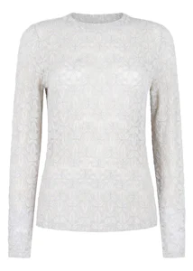 C36-21-401_007041-LIGHTGREYMELANGE Kleding Tops